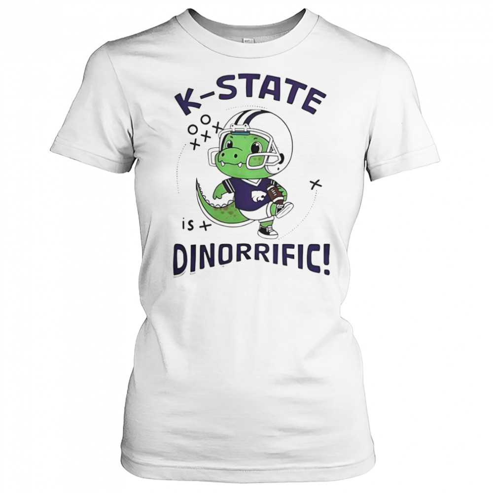K-State Wildcats Vive La Fete Dino-Riffic T-Shirt Women's T-shirt