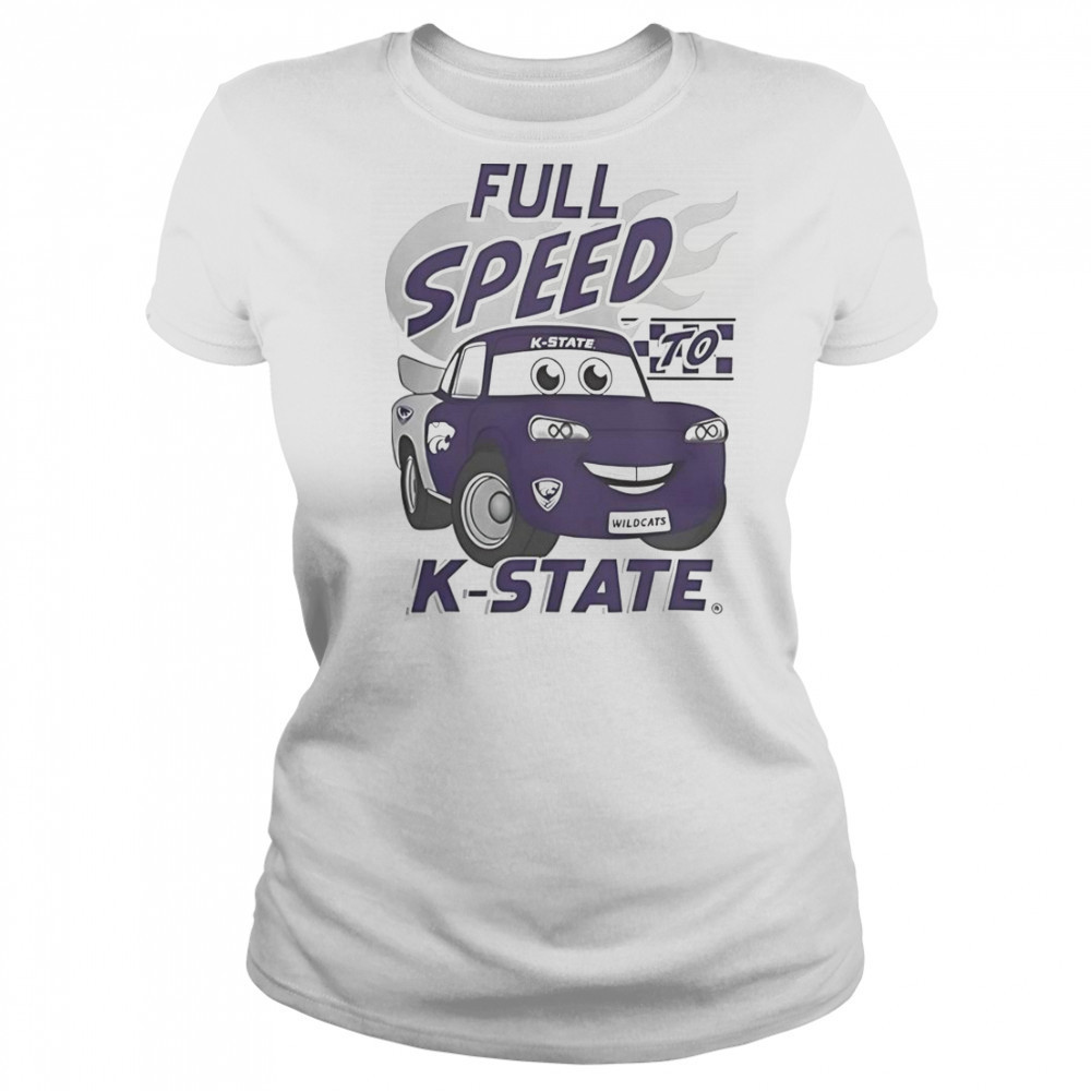 K-State Wildcats Vive La Fete Full Speed T-Shirt Women's T-shirt