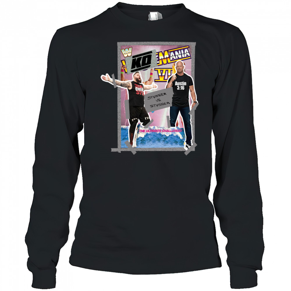Ko Mania Shirt Kevin Owens KO-Mania 6 T-Shirt Long Sleeved