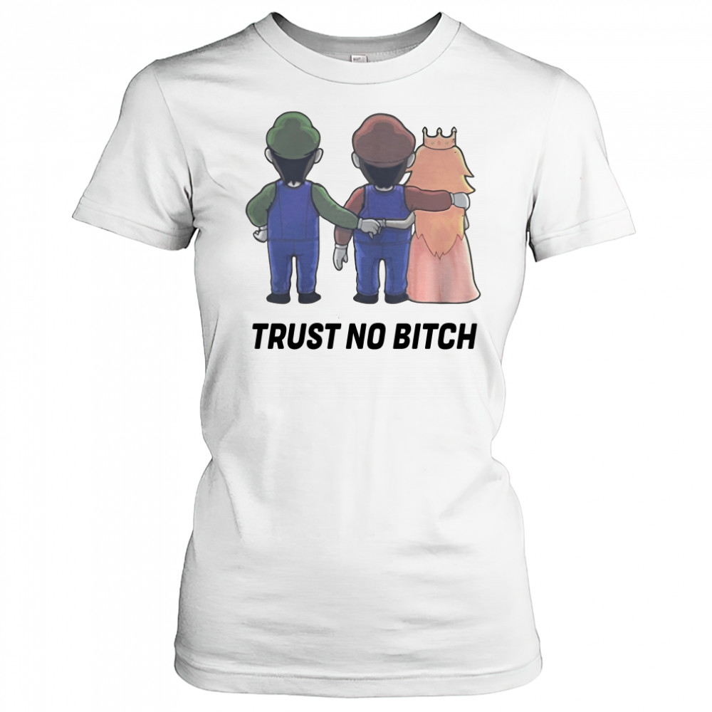 Mario trust no bitch shirt Women's T-shirt