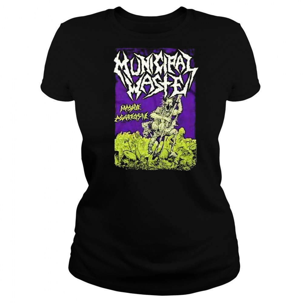 Municipal Waste Massive Aggressive T-shirt Women's T-shirt