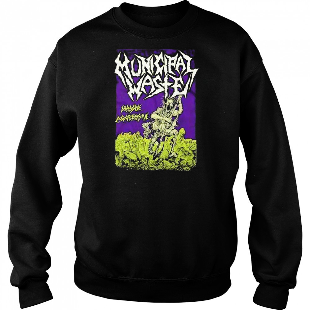 Municipal Waste Massive Aggressive T-shirt Hoodie