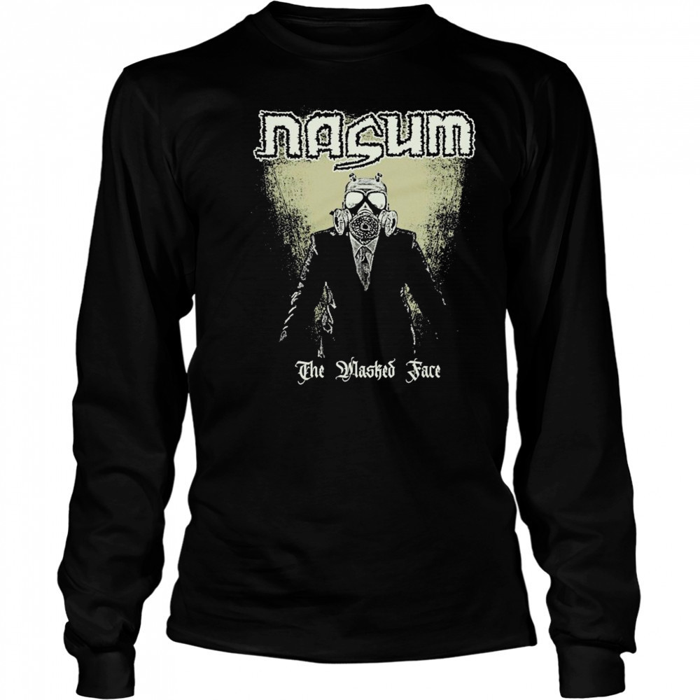 Nasum The Masked Face T-shirt Long Sleeved