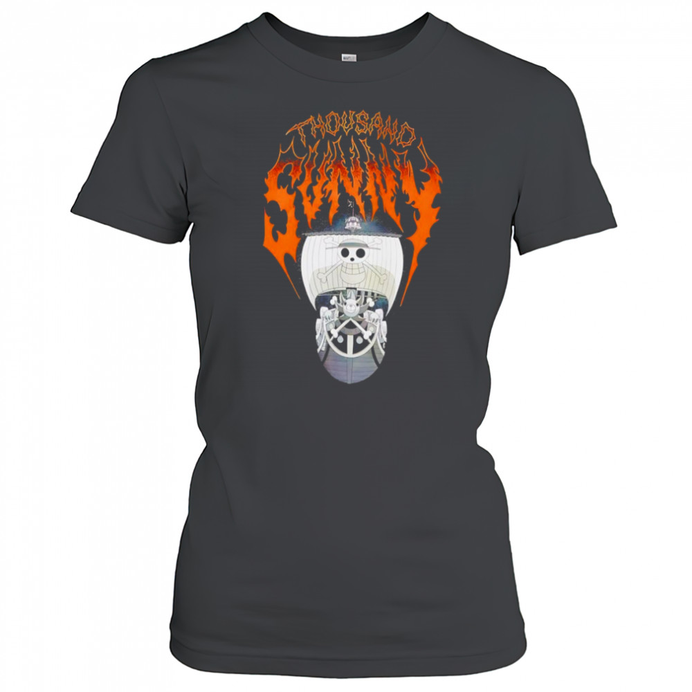 One Piece Thousand Sunny Metal shirt Women's T-shirt