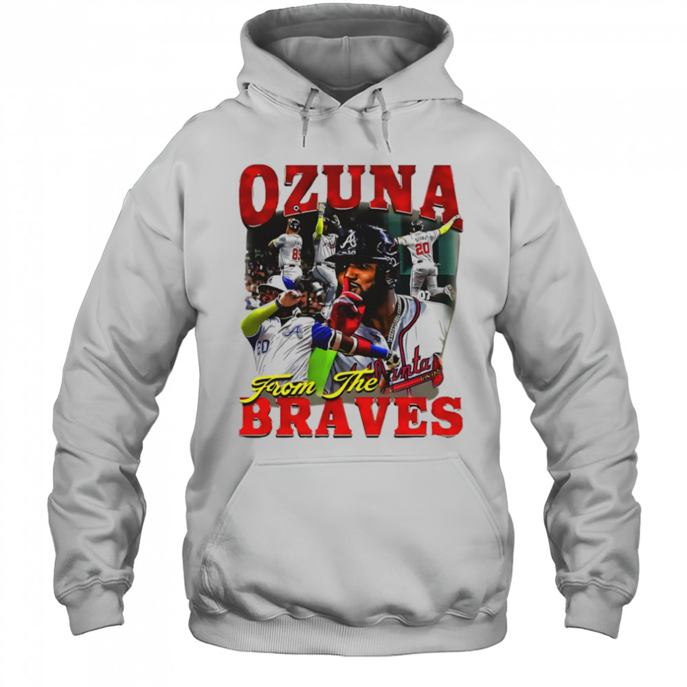 Ozuna from the Braves retro shirt4 Hoodie