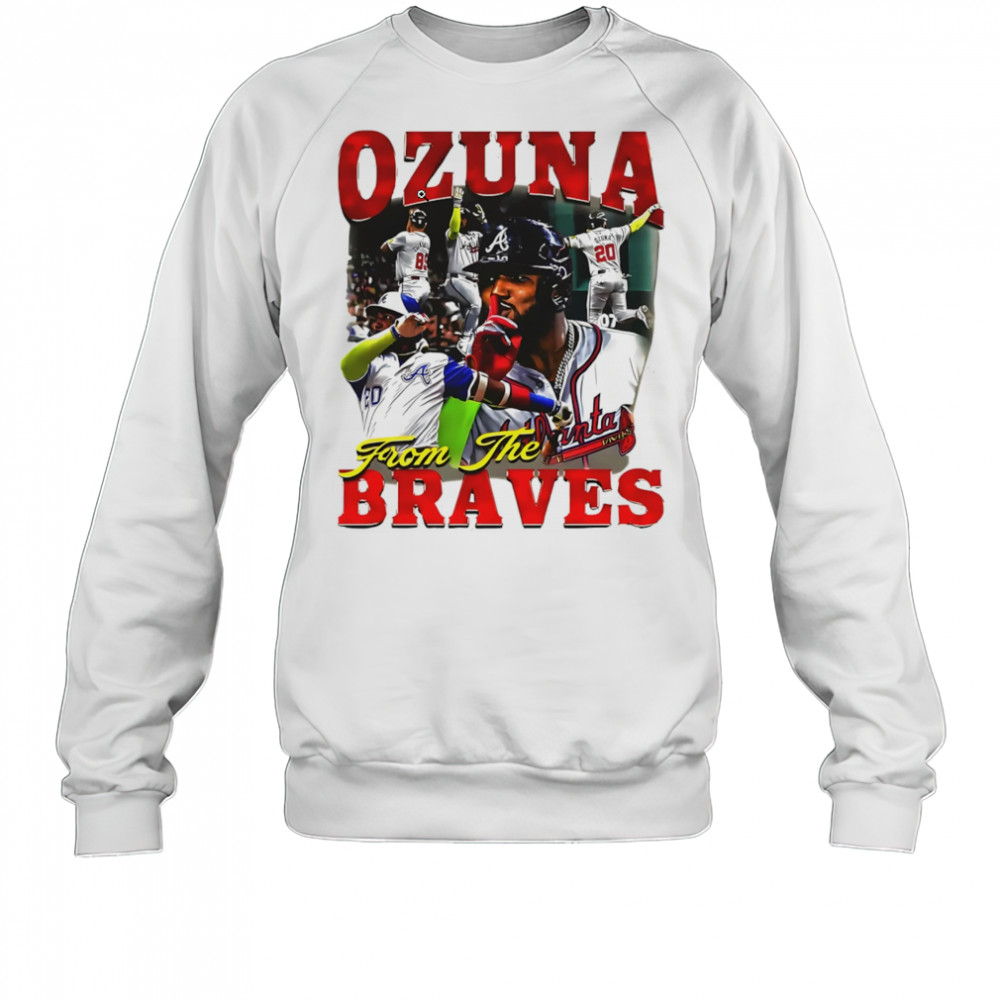 Ozuna from the Braves retro shirt4 Sweatshirt