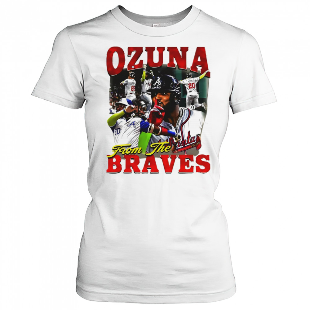 Ozuna from the Braves retro shirt4 Women's T-shirt