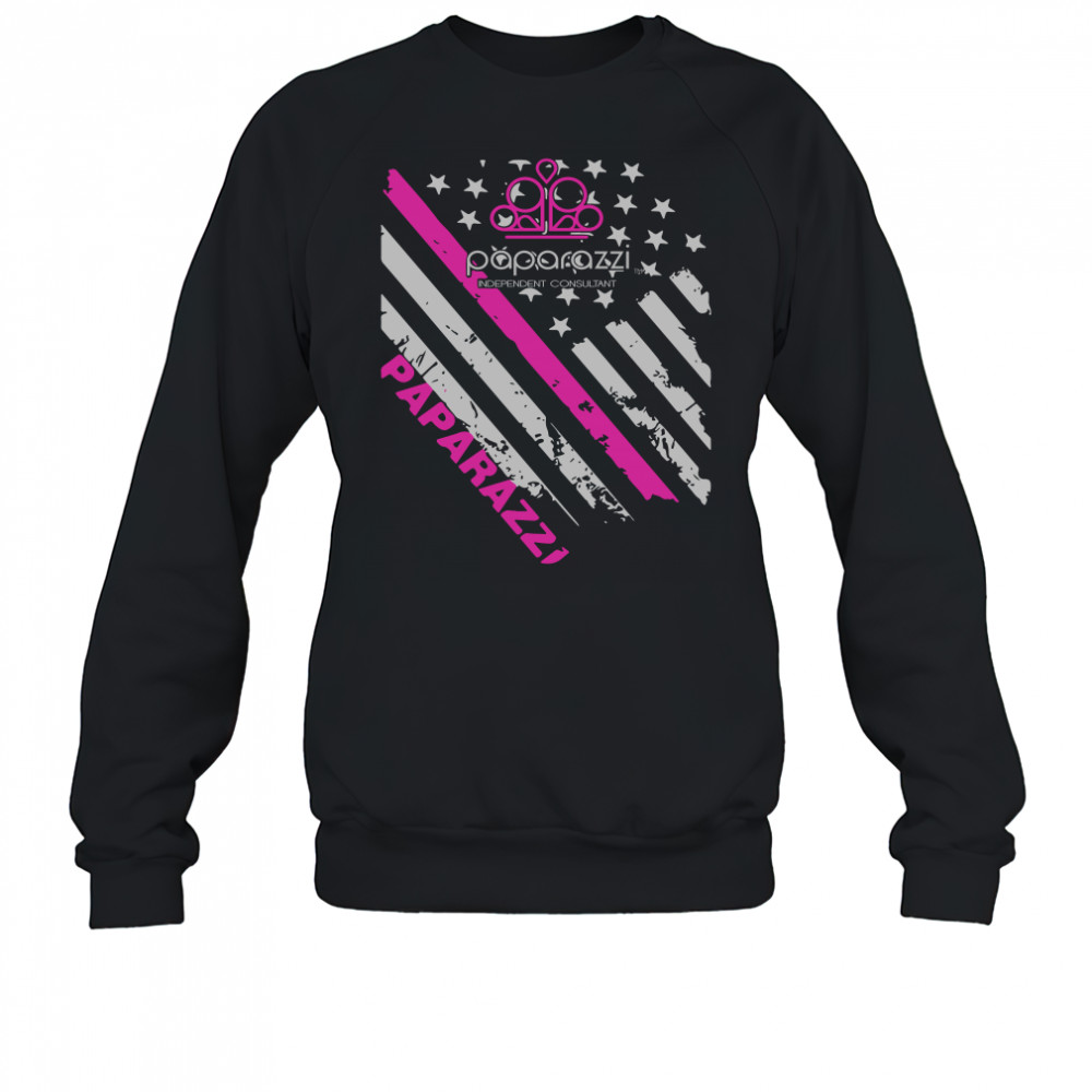 Paparazzi independent consultant paparazzi flag shirt Sweatshirt