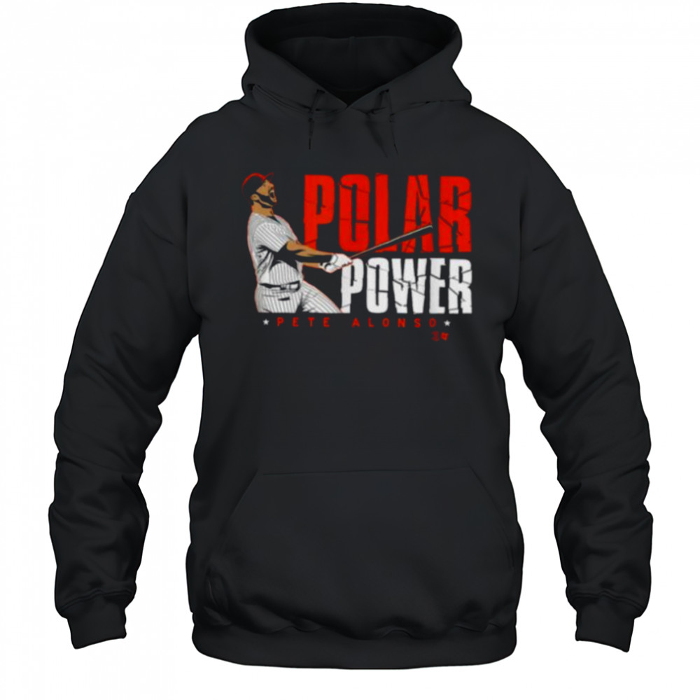 Pete Alonso Polar Power New York Baseball T Shirt Hoodie
