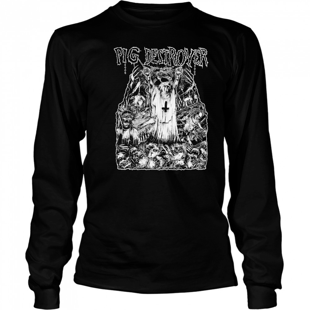 Pig Destroyer Nun T-shirt Long Sleeved