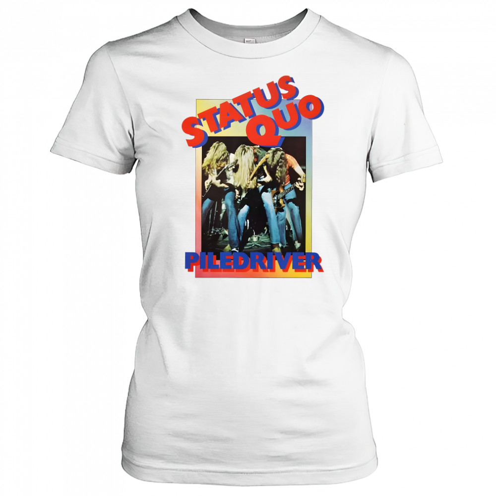 Piledriver Album Art Status Quo shirt Women's T-shirt