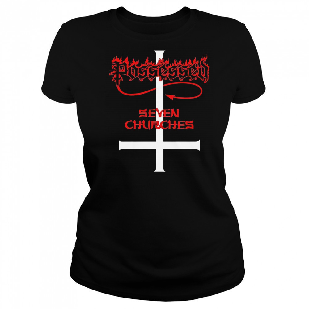 Possessed Seven Churches T-shirt Women's T-shirt