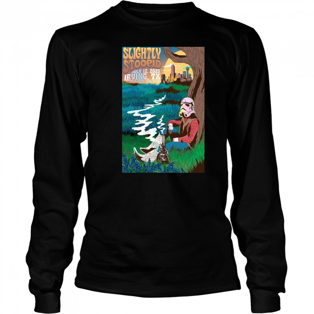 Slightly Stoopid Tour Poster – July 12 2025 Irving Texas T-Shirt Long Sleeved