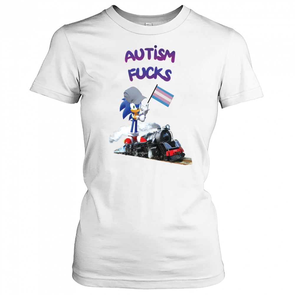 Sonic Autism Fucks On Train Shirt Women's T-shirt