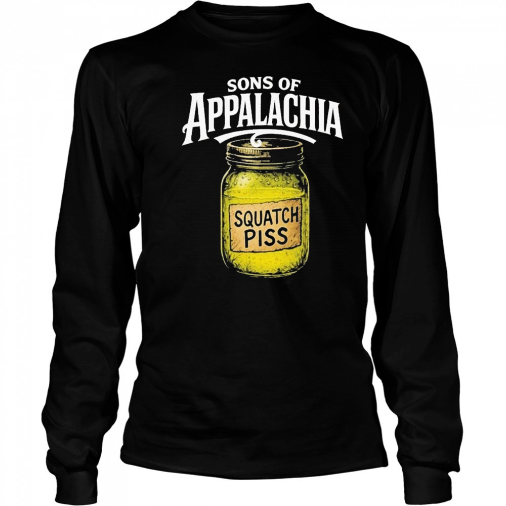 Sons Of Appalachia Sasquatch Piss Shirt Long Sleeved
