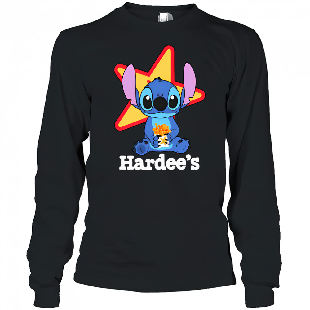 Stitch Hug Hardee’s Shirt Long Sleeved