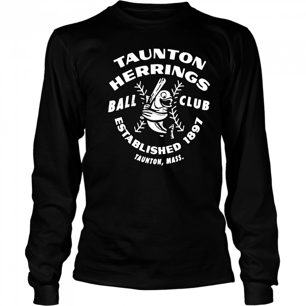 Taunton Herrings Massachusetts baseball vintage shirt Long Sleeved