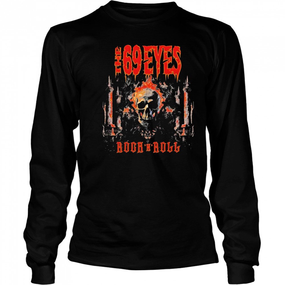 The 69 Eyes Rock N’ Roll T-shirt Long Sleeved