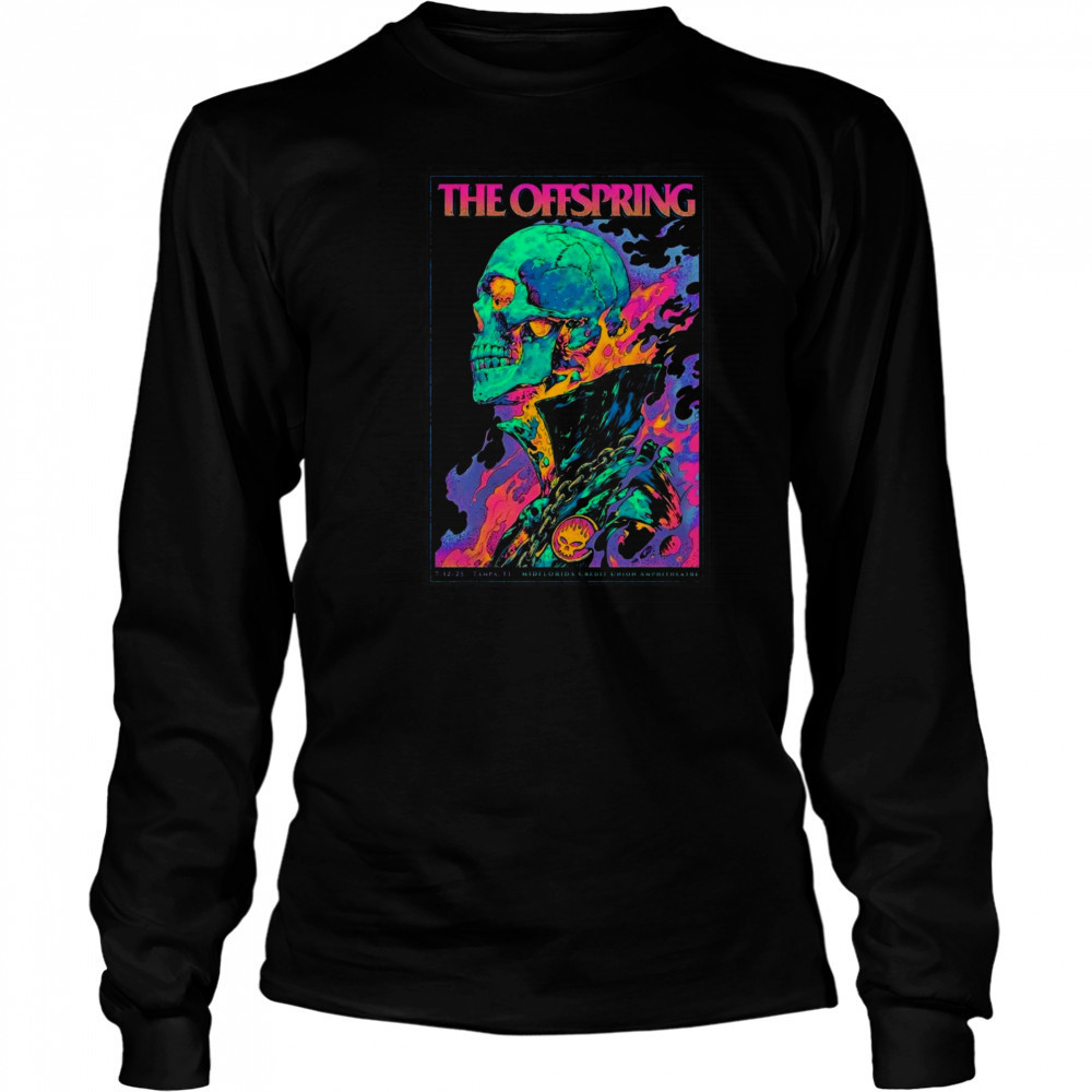 The Offspring July 12 2025 In Tampa FL Shirt Long Sleeved