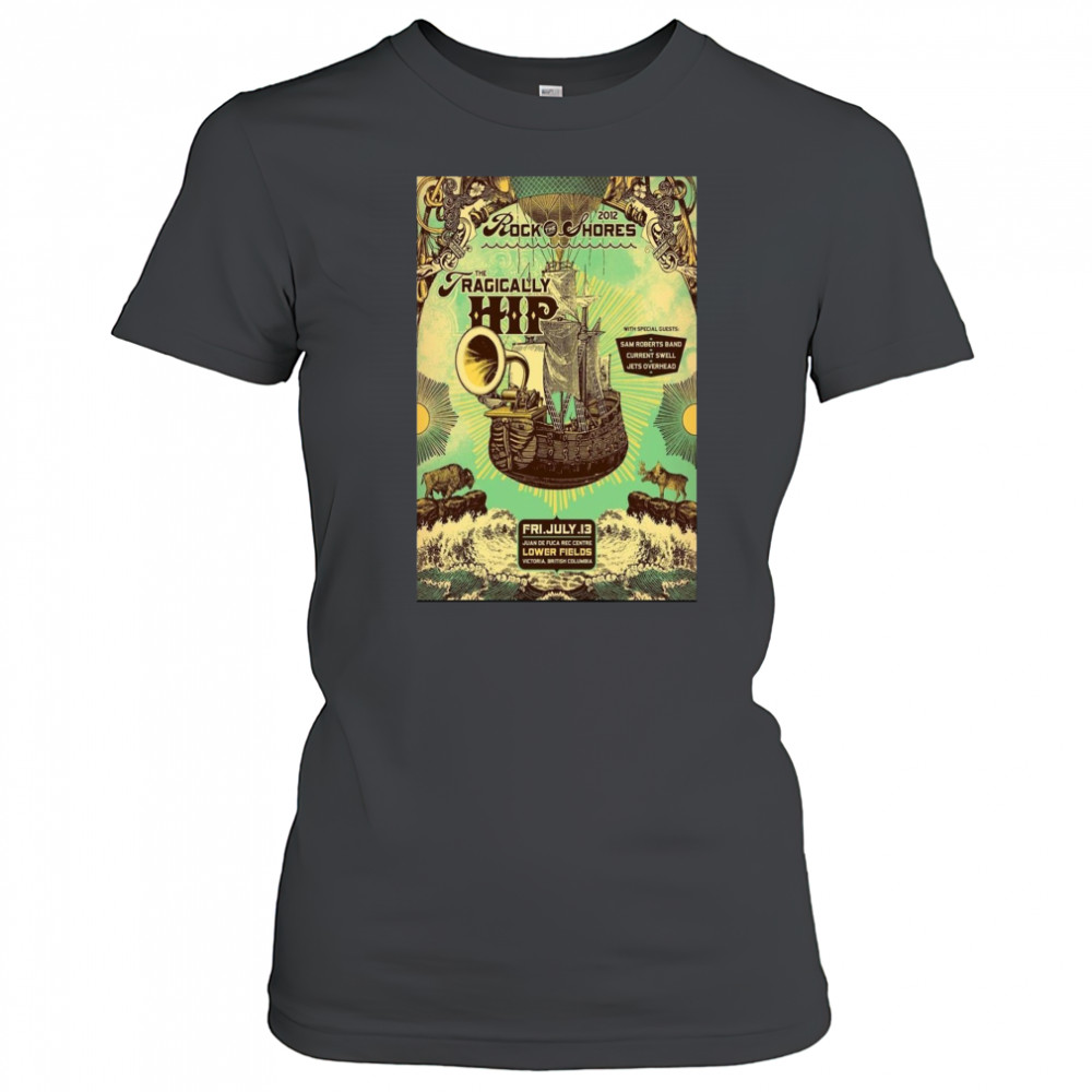 The Tragically Hip Concert Poster T-Shirt Women's T-shirt