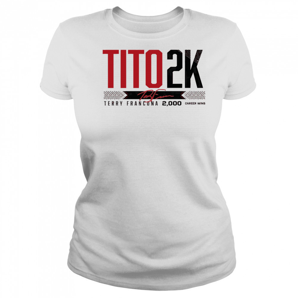 Tito 2k Terry Francona 2000 wins shirt Women's T-shirt