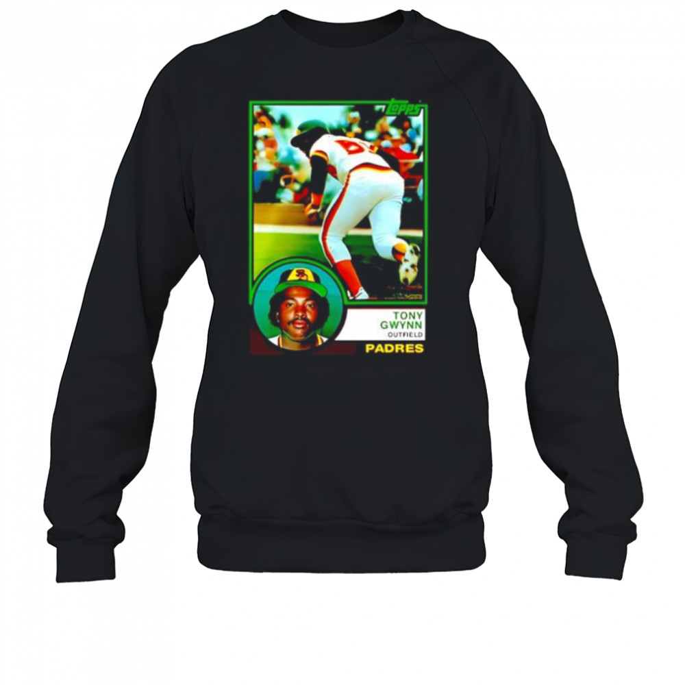 Tony Gwynn Outfield Padres card shirt Sweatshirt