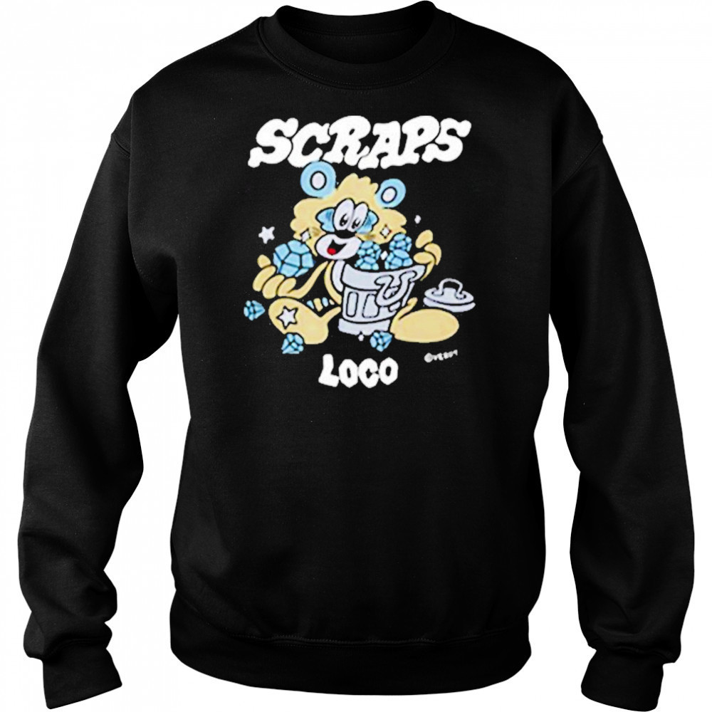 Verdy X Loco Scraps T-Shirt Hoodie