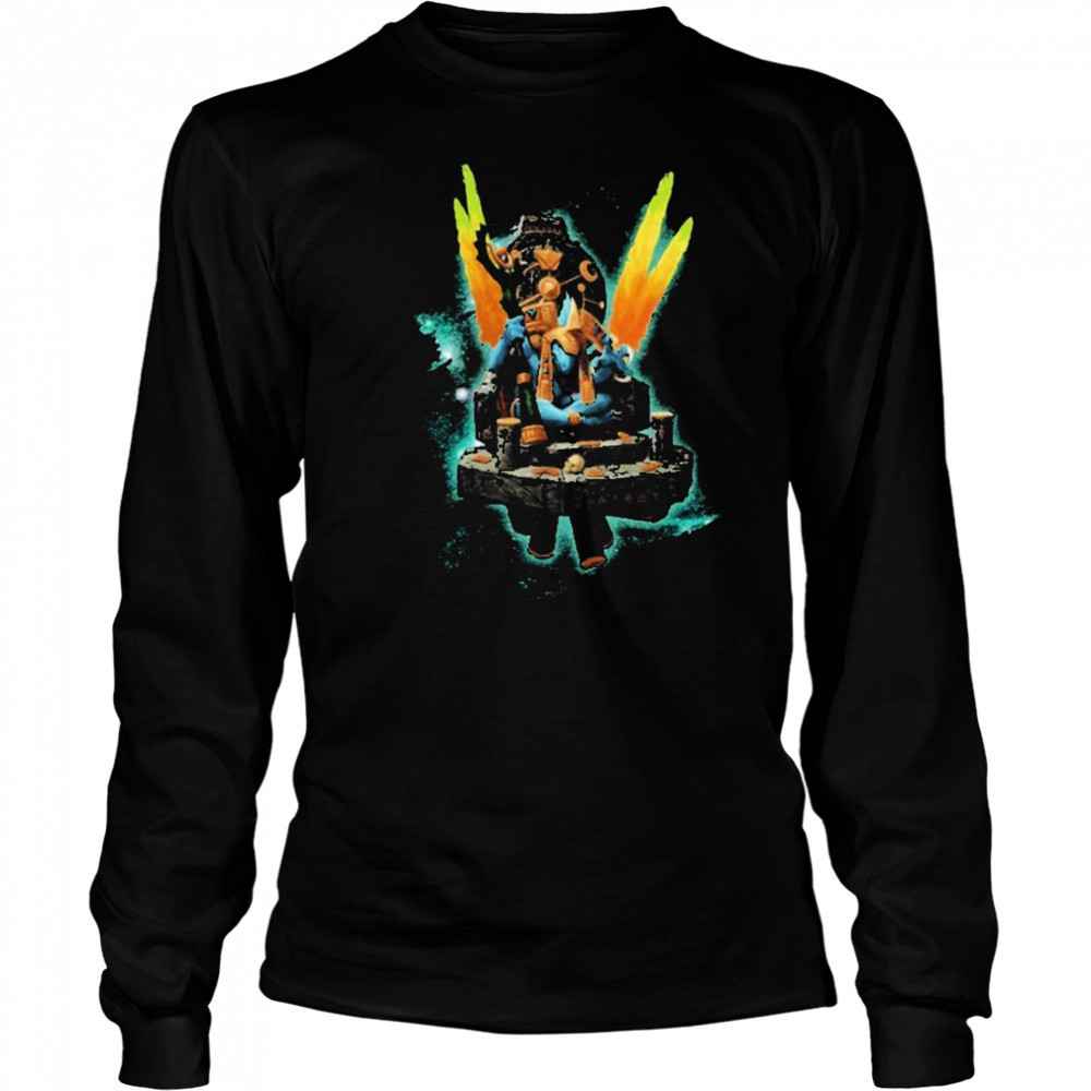 Warhammer Seraphon Skink Starseer T-shirt Long Sleeved