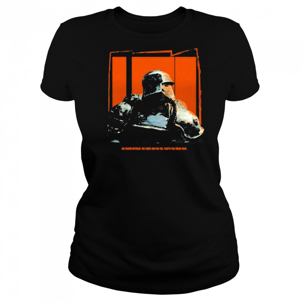 Warhammer We Never Retreat T-shirt Women's T-shirt