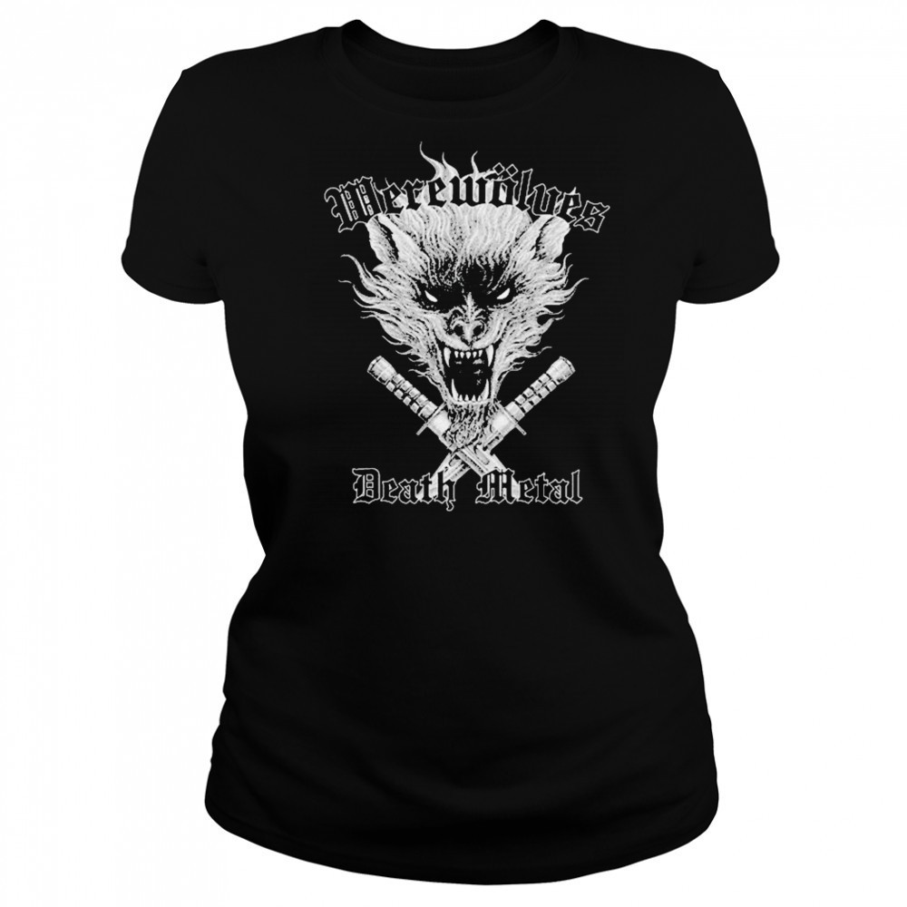 Werewolves Death Metal T-shirt Women's T-shirt