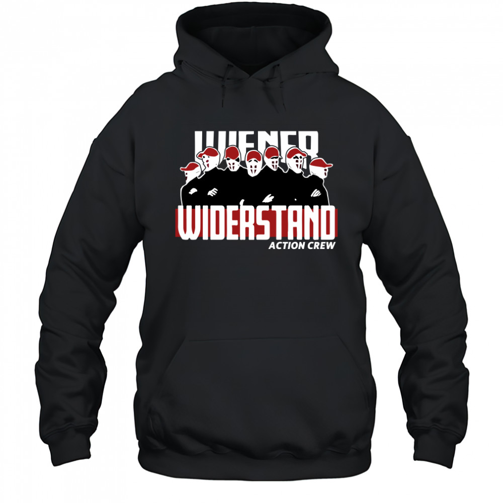 Wiener widerstand action crew shirt Hoodie