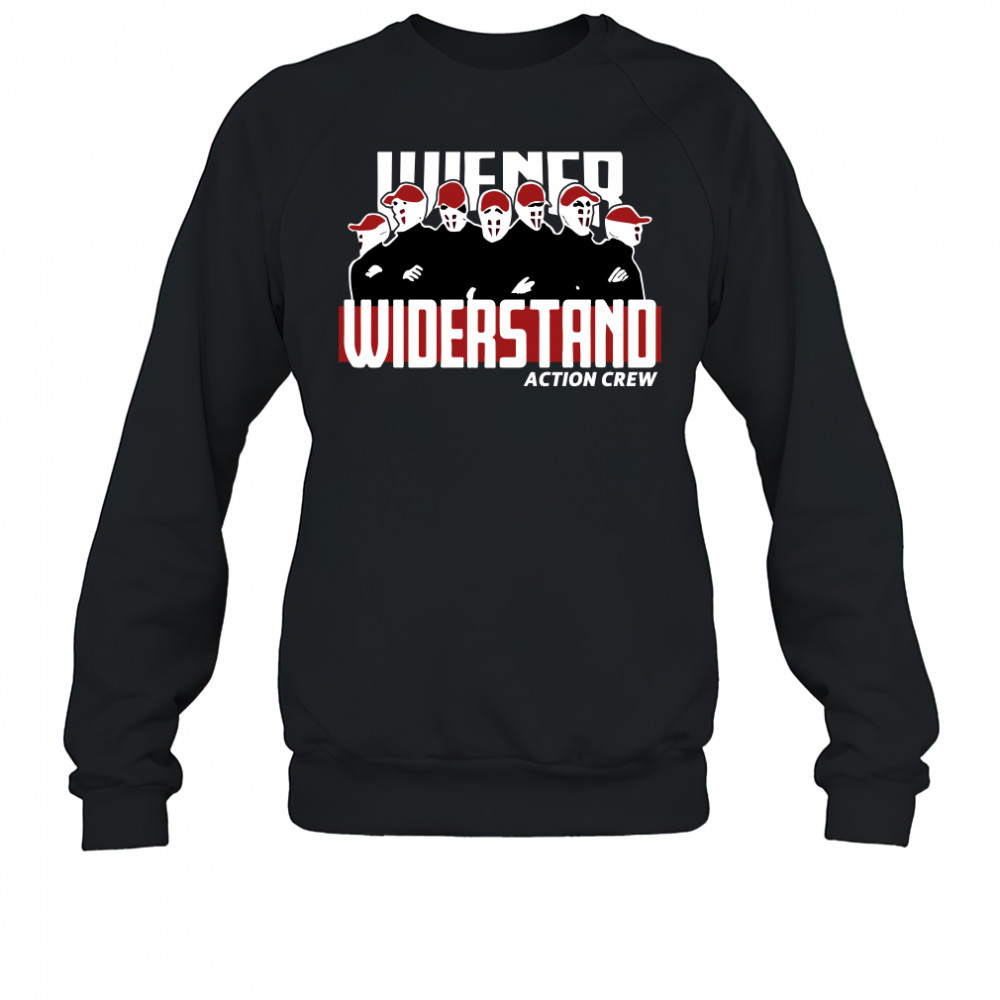 Wiener widerstand action crew shirt Sweatshirt