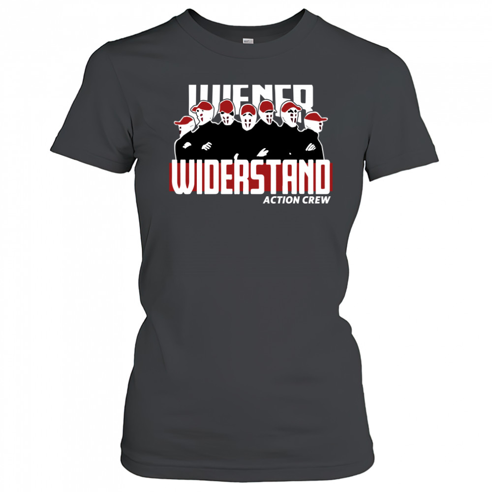 Wiener widerstand action crew shirt Women's T-shirt