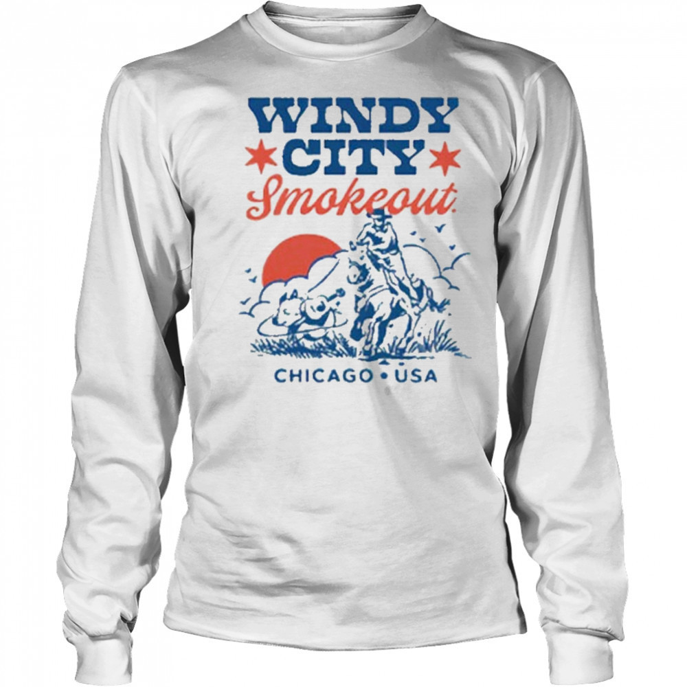 Windy City Smokeout 2025 T-Shirt Long Sleeved