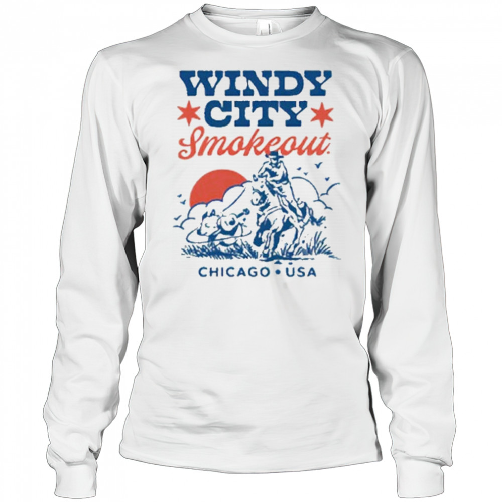 Windy City Smokeout 2025 T-Shirt Long Sleeved