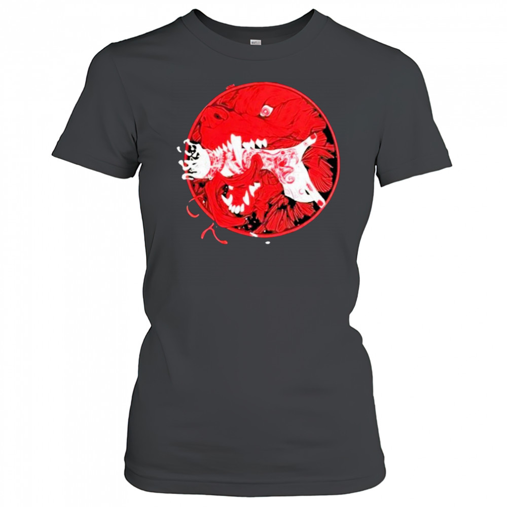 WolfSkullJack Hand That Feeds T-Shirt Women's T-shirt