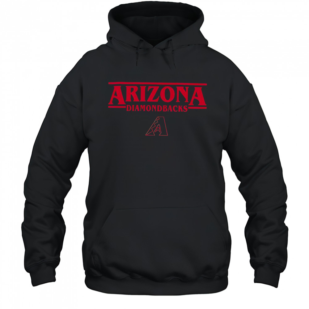 Arizona Diamondbacks X Stranger Things Logo T-Shirt Hoodie