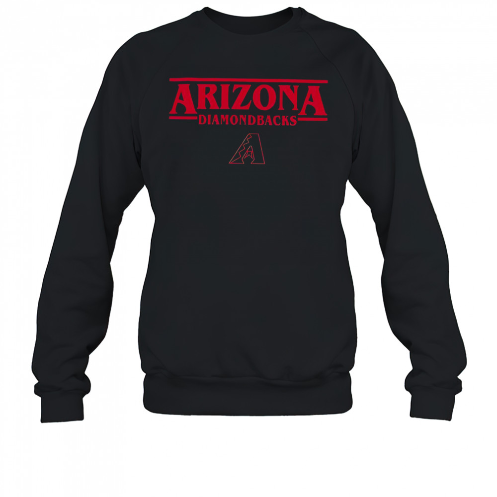 Arizona Diamondbacks X Stranger Things Logo T-Shirt Sweatshirt