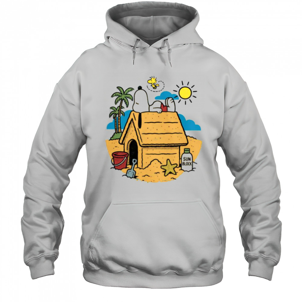 Beach Mode Activated Snoopy Woodstock T-Shirt Hoodie