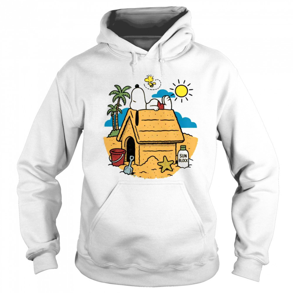 Beach Mode Activated Snoopy Woodstock T-Shirt Sweatshirt