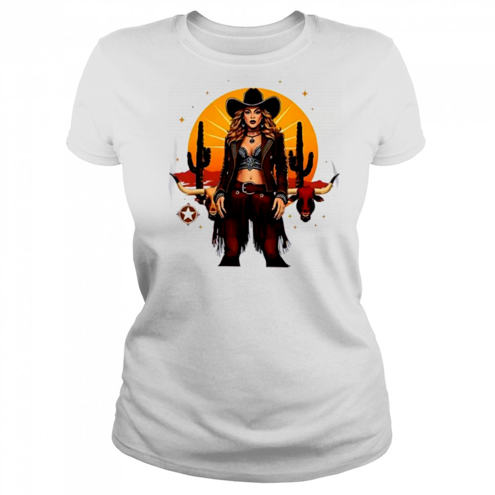 Beyoncé Cowboy Carter Tour H-Town Western Graphic shirt Women's T-shirt