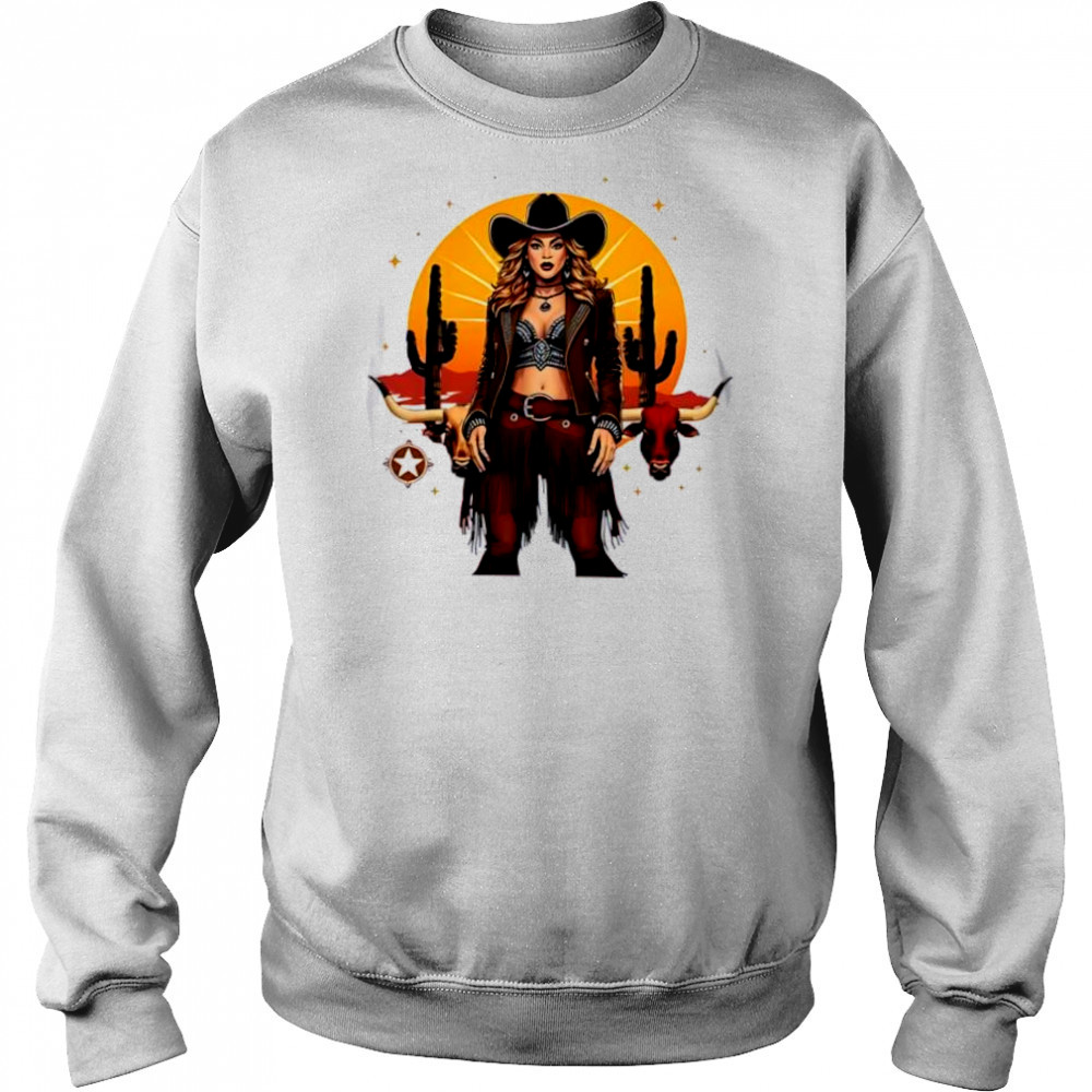 Beyoncé Cowboy Carter Tour H-Town Western Graphic shirt Hoodie