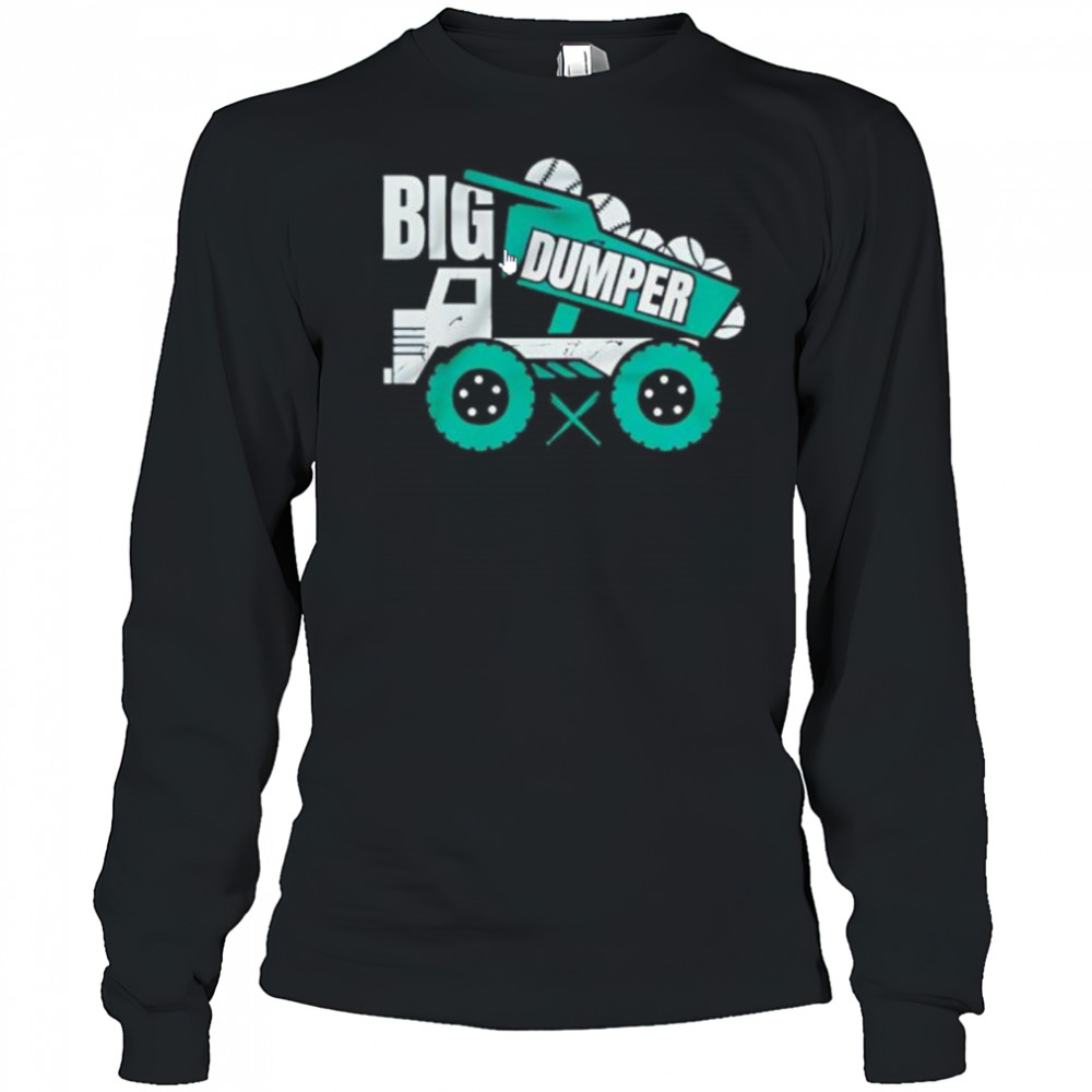 Big Dumper dump truck shirt Long Sleeved