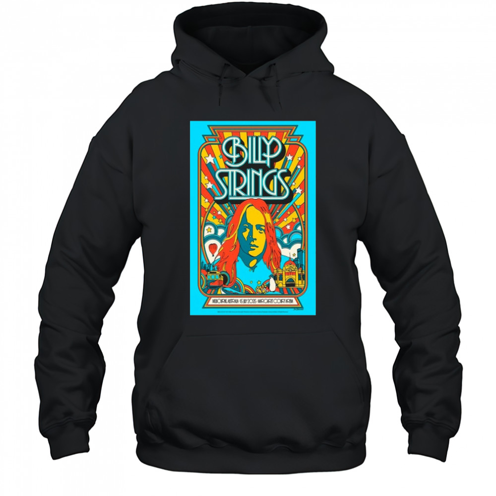 Billy Strings On July 15 2025 Margaret Court Arena Show Poster Shirt Hoodie