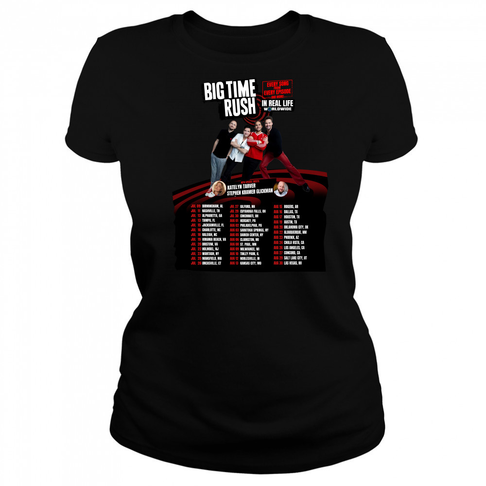 BTR Big Time Rush 2025 Tour T-Shirt Women's T-shirt