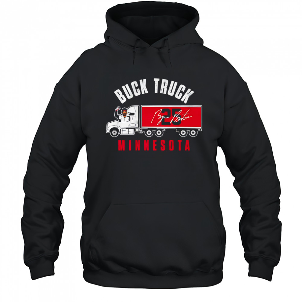 Byron Buxton Buck Truck Minnesota 25 signature shirt Hoodie