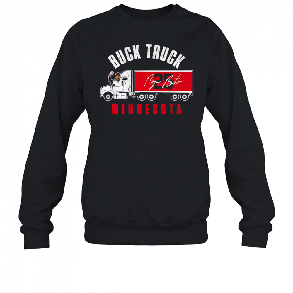 Byron Buxton Buck Truck Minnesota 25 signature shirt Sweatshirt