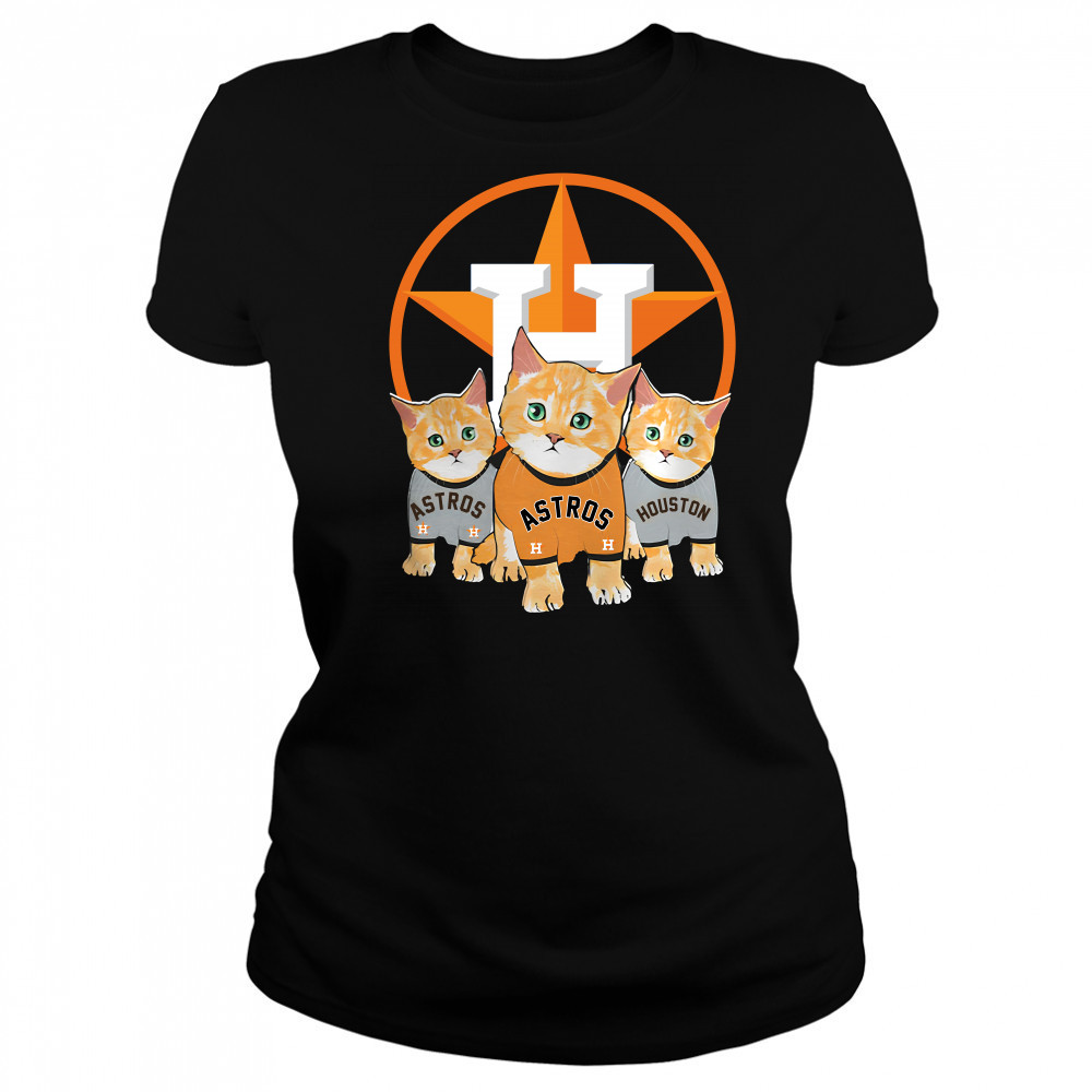 Cat Houston Astros shirt Women's T-shirt