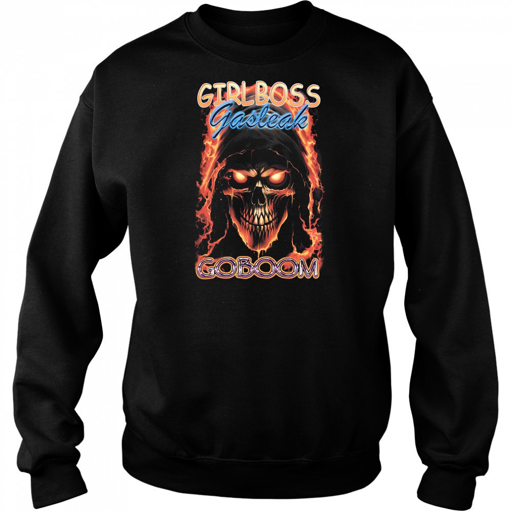 Chadchad Girlboss Gasteak Goboom shirt Hoodie