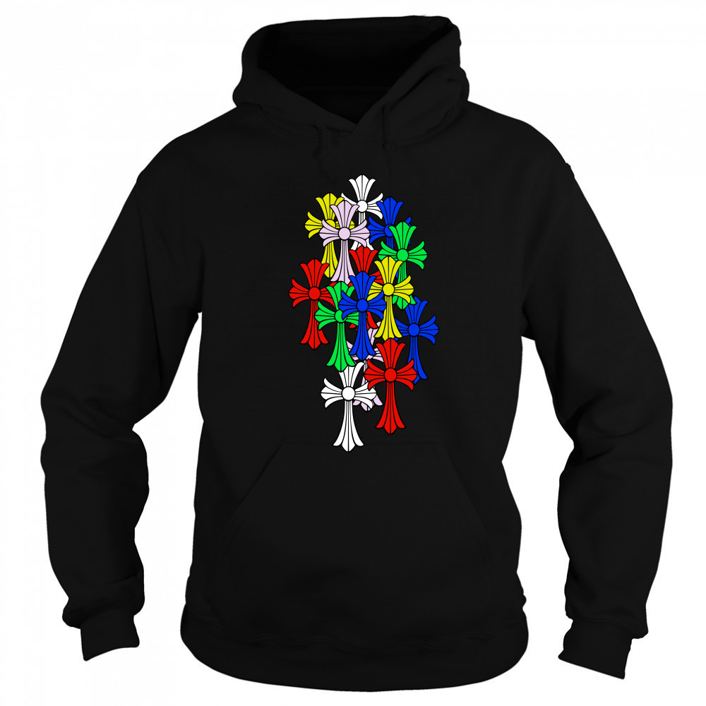 Chrome hearts multI color cross T-shirt Sweatshirt